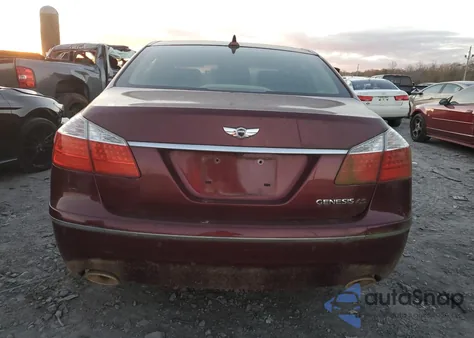 2011 Hyundai Genesis 4.6L из США, поврежденный, VIN KMHGC4DFXBU124358